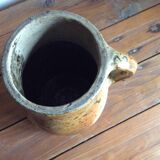 Stoneware pitcher