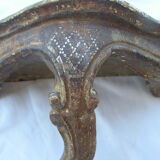 Console in stucco glod