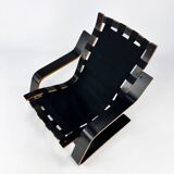 Vintage Scandinavian Bentwood Cantilever Lounge Chair, 1970s