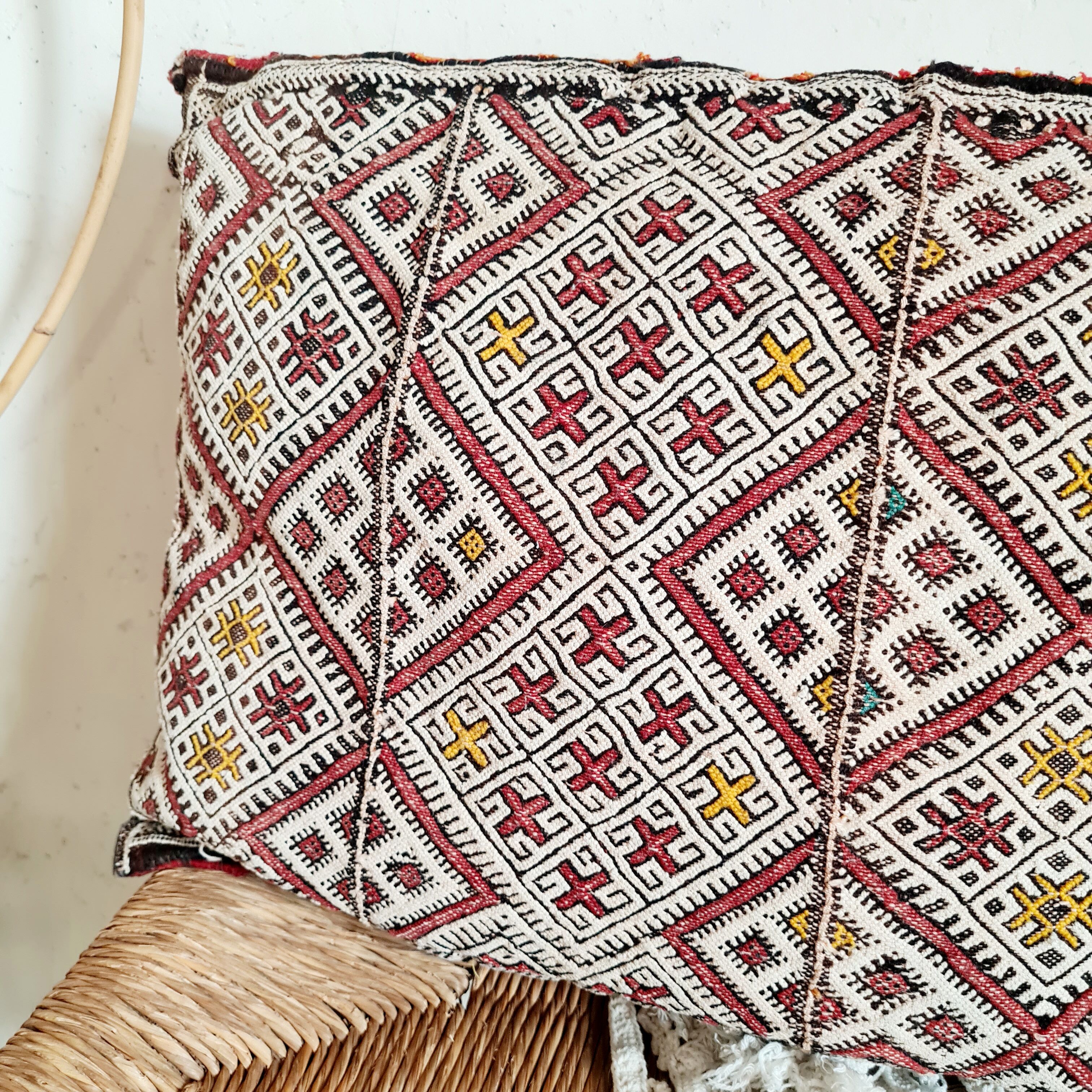 Old kilim cushion