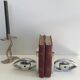 Cast aluminum book clambands