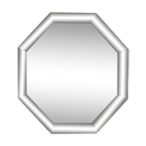Octagonal mirror slightly oxidized