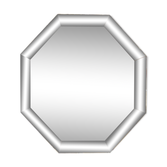 Miroir octogonal légèrement oxydé