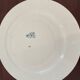 4 Clairefontaine ironstone flat plates, Cyclamens model