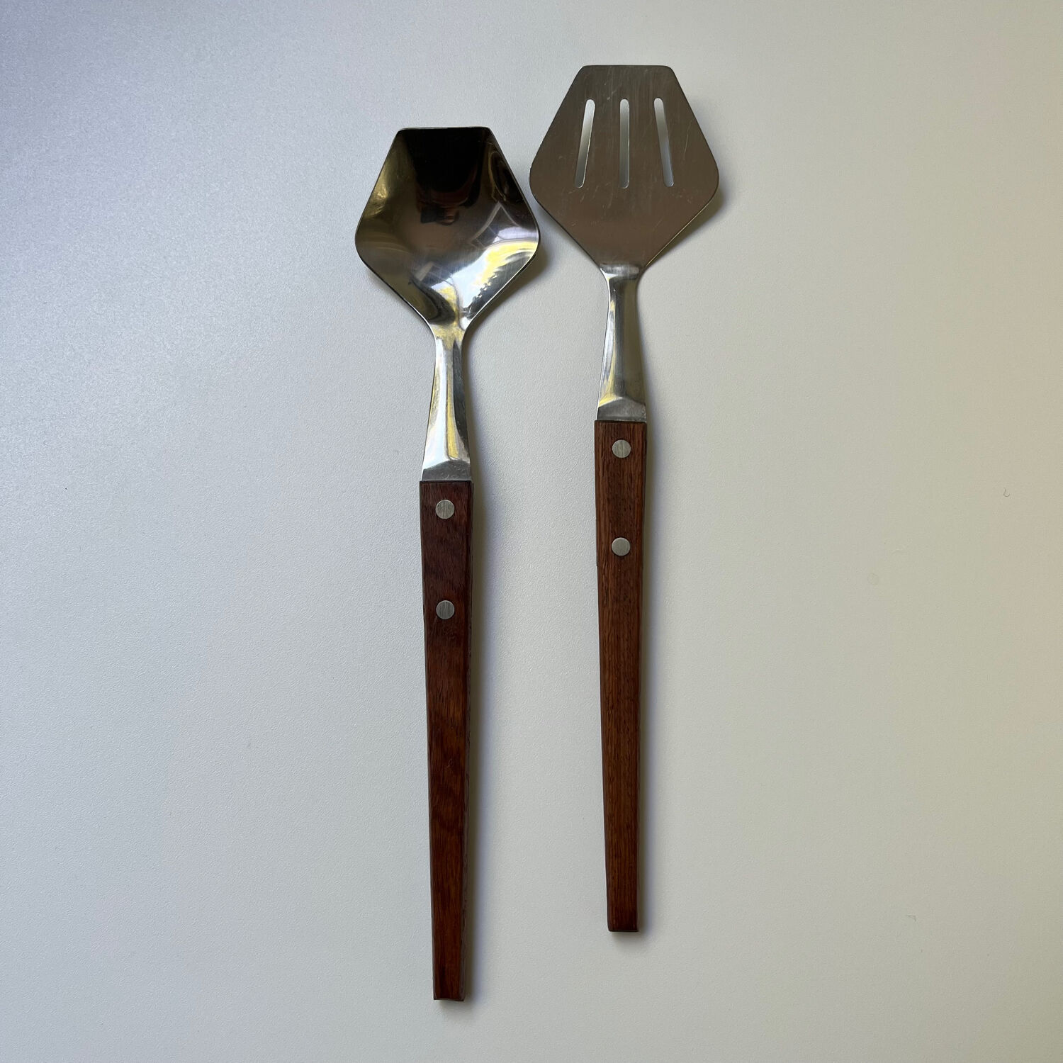 Vintage Scandinavian salad set, Sweden, 1960s