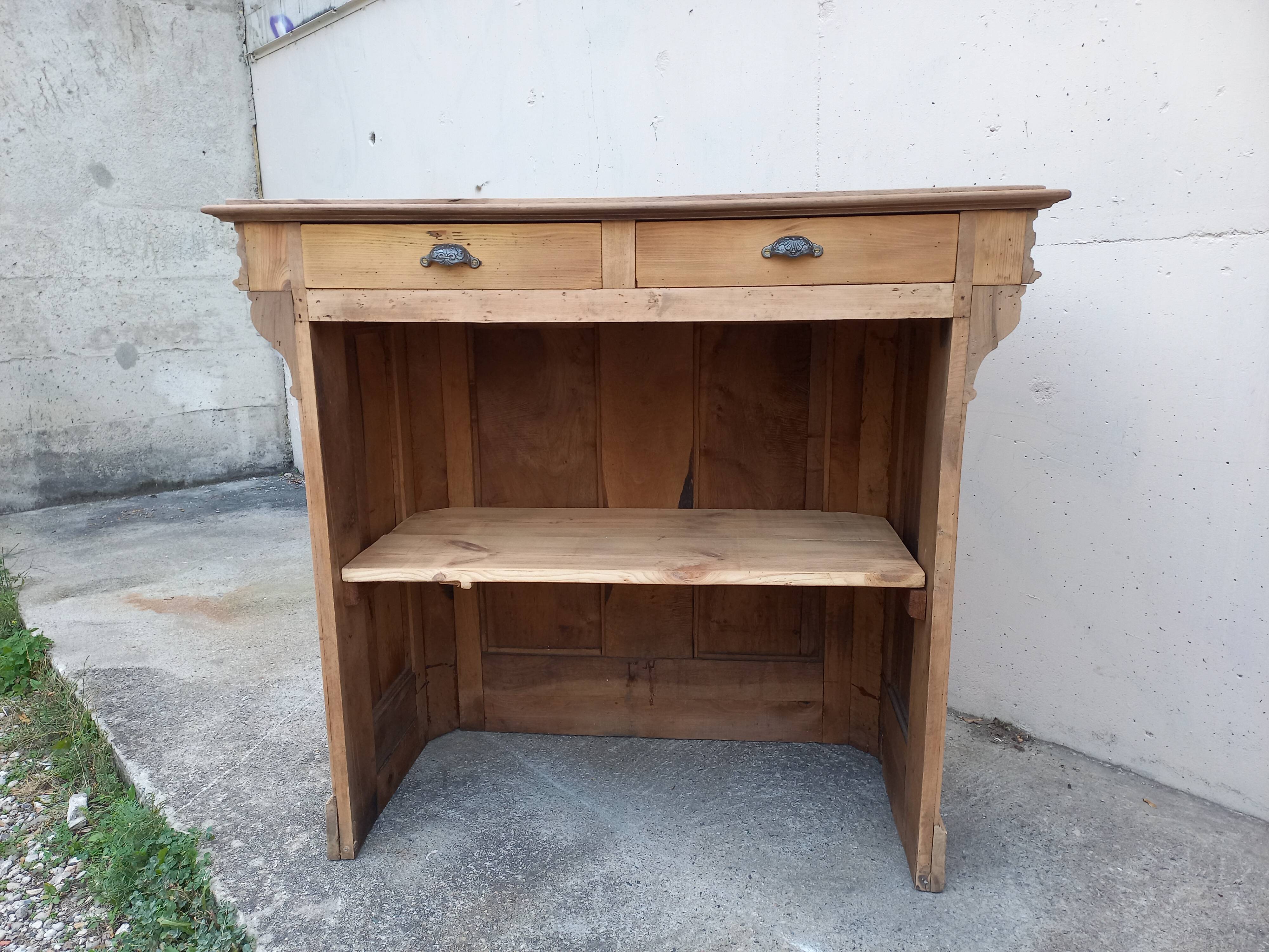 Former store counter, bar
