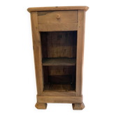 small walnut side table