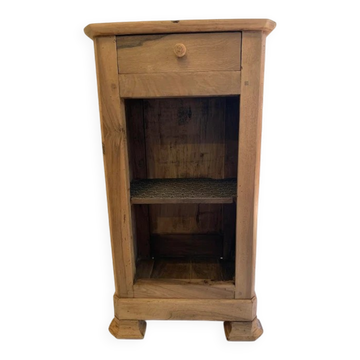 small walnut side table