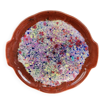 Stoneware dish from the Morvan