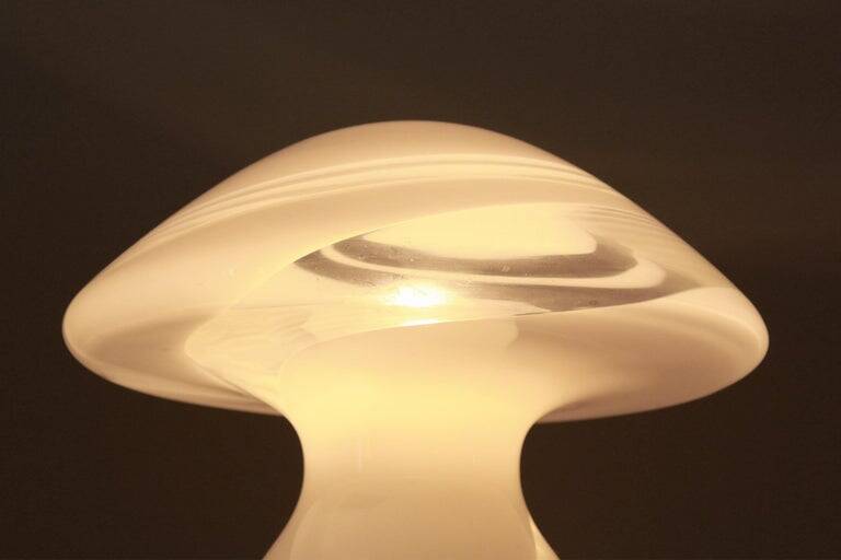 Vintage Table Lamp in Murano Glass, Carlo Nason for Mazzega, Italy 1960s