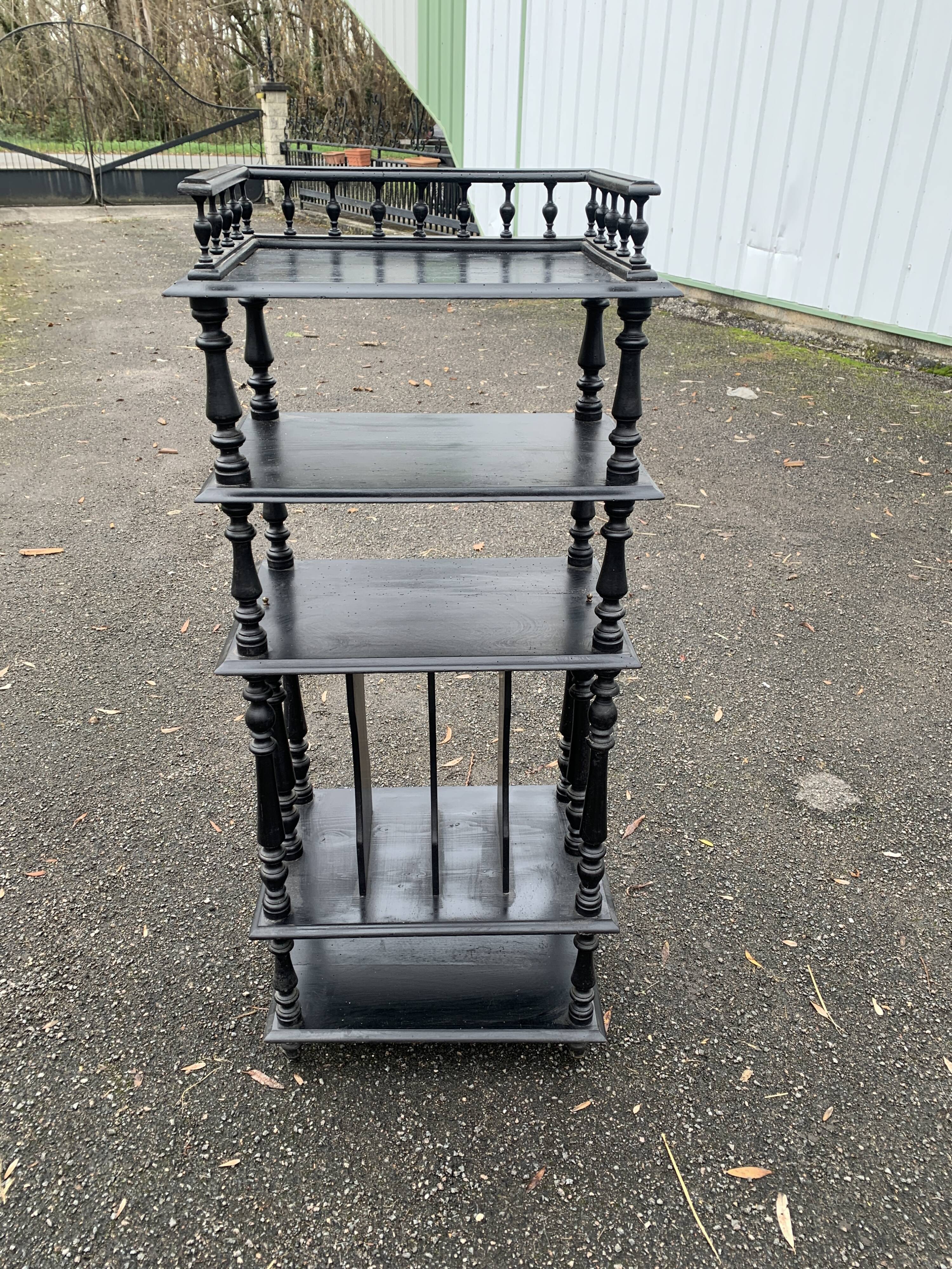 Meuble Etagère  à musique Napoléon III