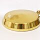 Mid-century table or desk lamp in black brass, Austria, 1960s.