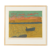 Fishmen, color lithograph, 83 x 77 cm