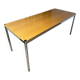 Bureau USM Haller en hêtre plaqué naturel vernis