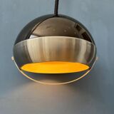 Mid-century Lakro space age dome pendant lamp