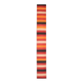 Tapis de couloir turc Oushak fait main en laine et coton orange, années 1970