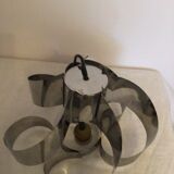 Hanging lamp sheets aluminum metal year 60/70