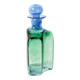 Vintage Green and Blue Glass Decanter Antikva by Bertil Vallien Sweden 1994
