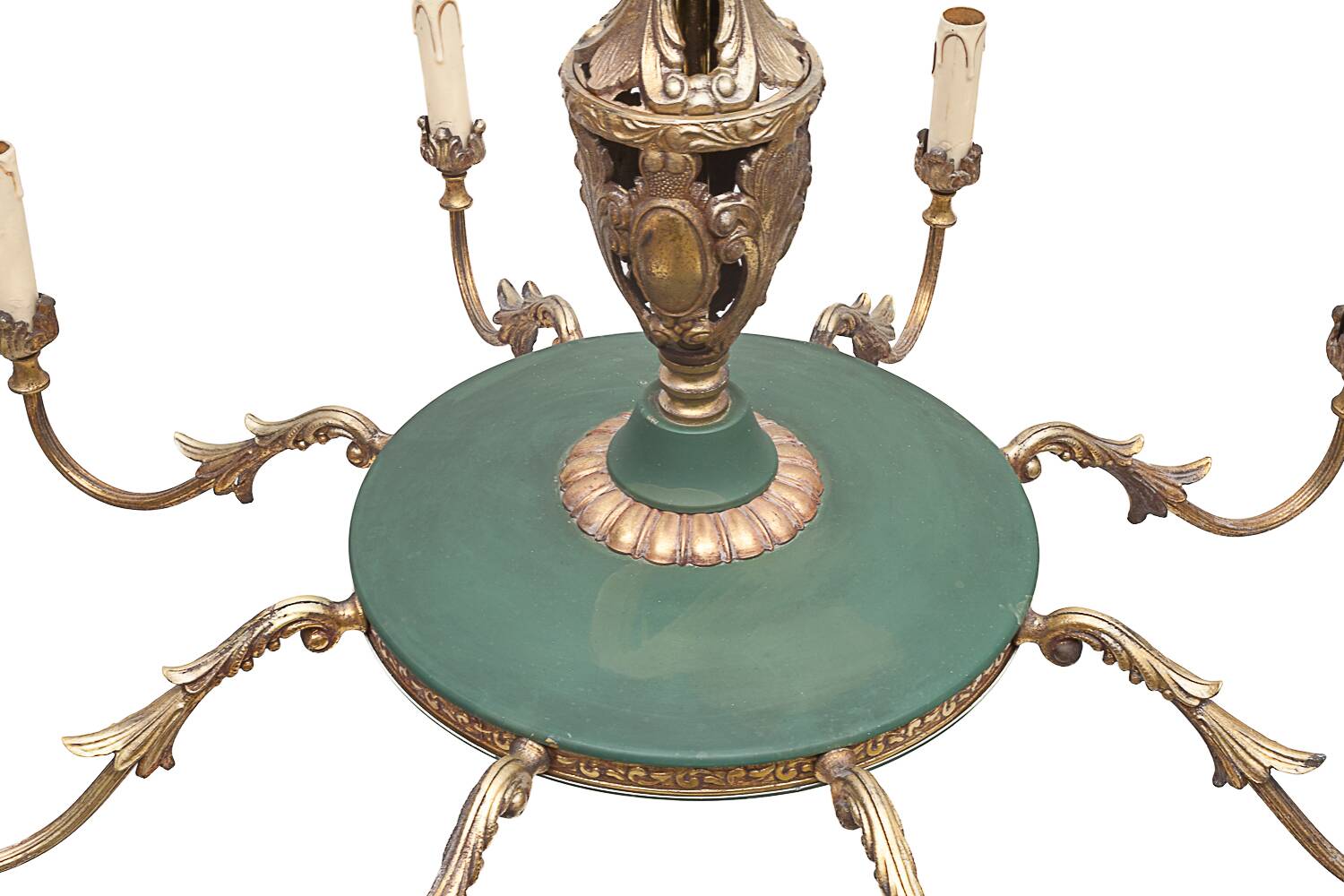 Large Napoleon chandelier with 8 lights