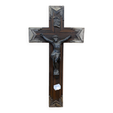 Wooden & metal crucifix