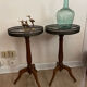 Duo pedestal tables