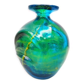 Thick glass vase design Molina Italy