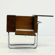 Cabinet bar en noyer italien par Cova Milano