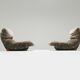 Salon Marsala tissu 'Liberty' par Michel Ducaroy pour Ligne Roset