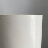 Kartell Gino Colombini white plastic umbrella stand from the 70s