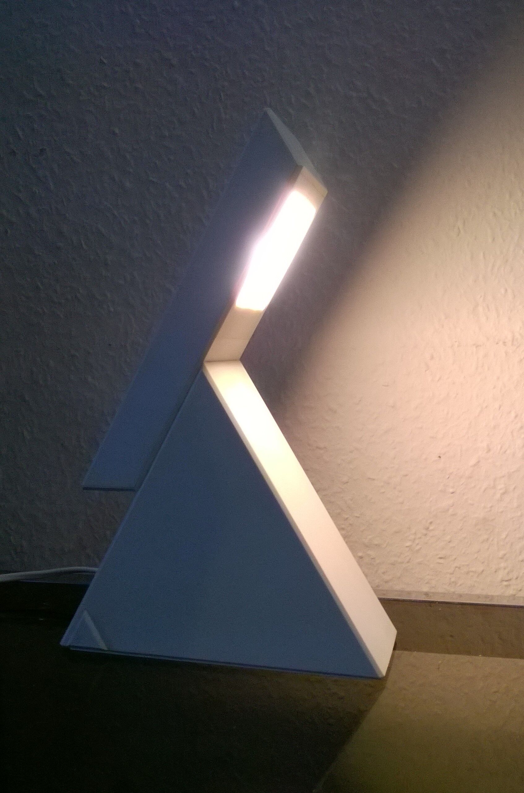 Delta lamp by Mario Bertorelle for JM RDM, 1970