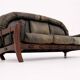 Italian Mid-Century Modern sofa ‘Rancero’ from Luciano Frigerio, 1960’s