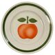 Vintage plate "Apple" - Moulin des Loups Orchies Manufacture