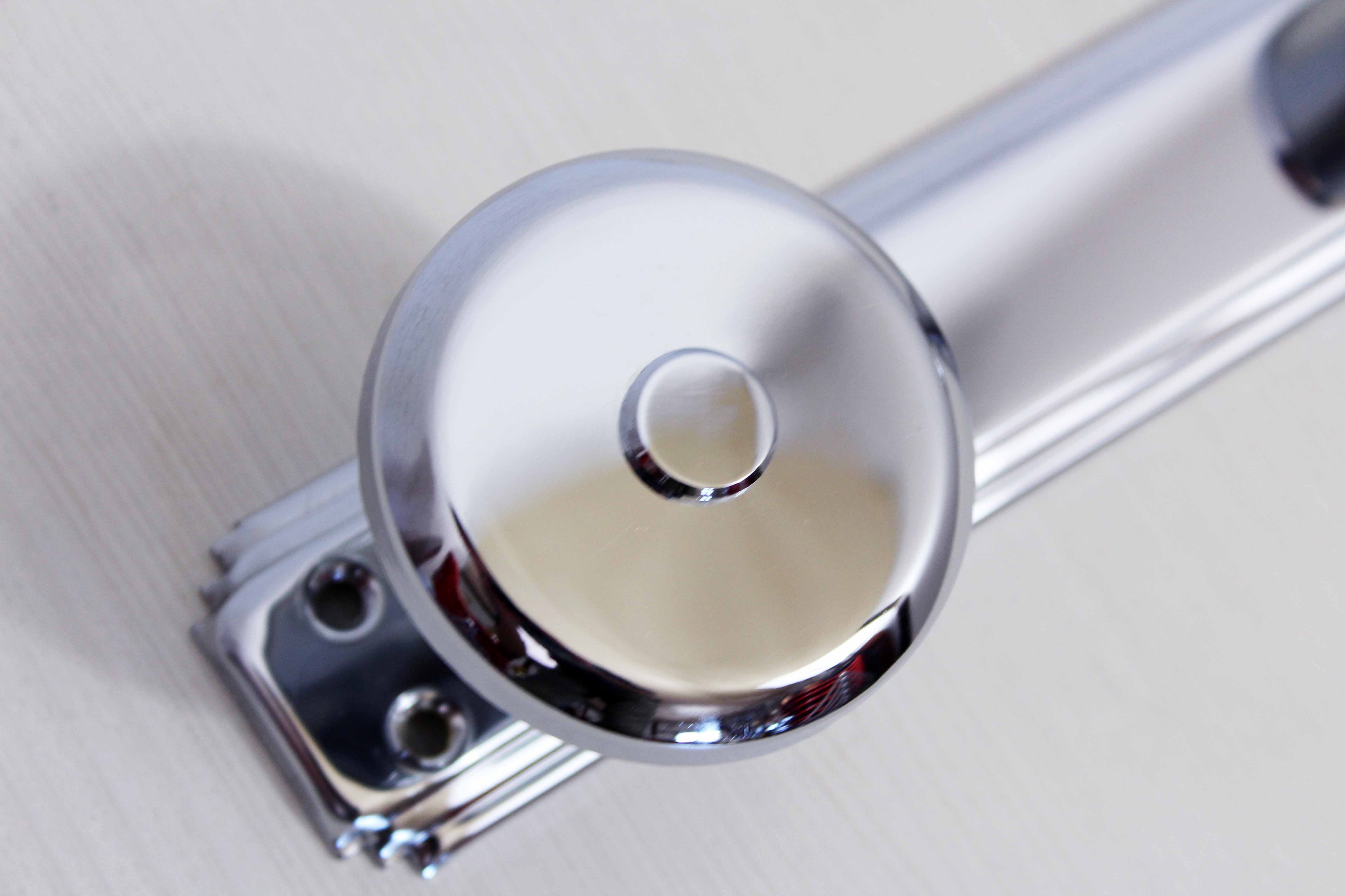 Vintage chrome metal hook