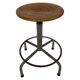 Vintage Industrial Workshop Stool Work Stool Adjustable In Height 60's design