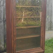 Parisian glass cabinet.