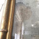 18th century mercury mirror 119x56cm