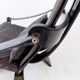 Nelo leather lounge chair by Ake Fribytter