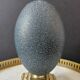 Emu Egg, Brass Base (Early 20th Century) H: 16 cm | Curiosity Item
