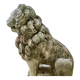 Fountain statue Lion stone reconstituted