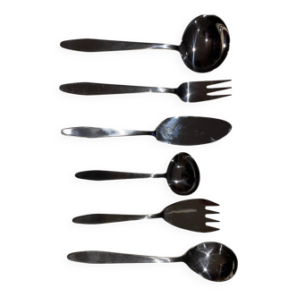 Vintage 138-piece cutlery set