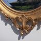 Mirror golden 19th