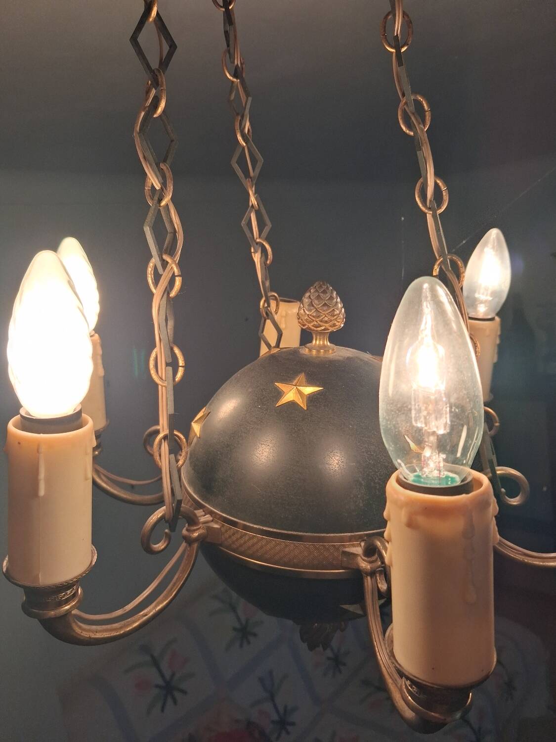 Napoleon III ball chandelier