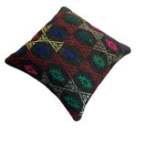 Vintage turkish kilim cushion cover 40 x 40 cm