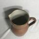 Former ceramics pitcher marron int white years 60 art de la table vintage