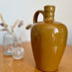 Vintage beige ceramic pitcher jug bottle