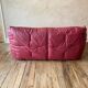 Hans Hopfer "Informel" model sofa, in burgundy leather