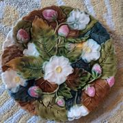Antique slip dessert service