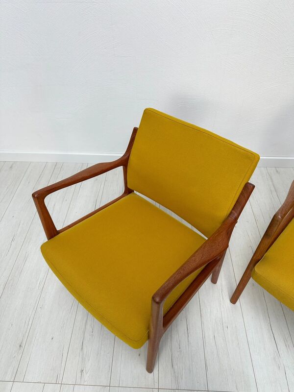 Fauteuils vintage suédoises des années 1960 par Karl-Erik Ekselius pour J.O. Carlsson