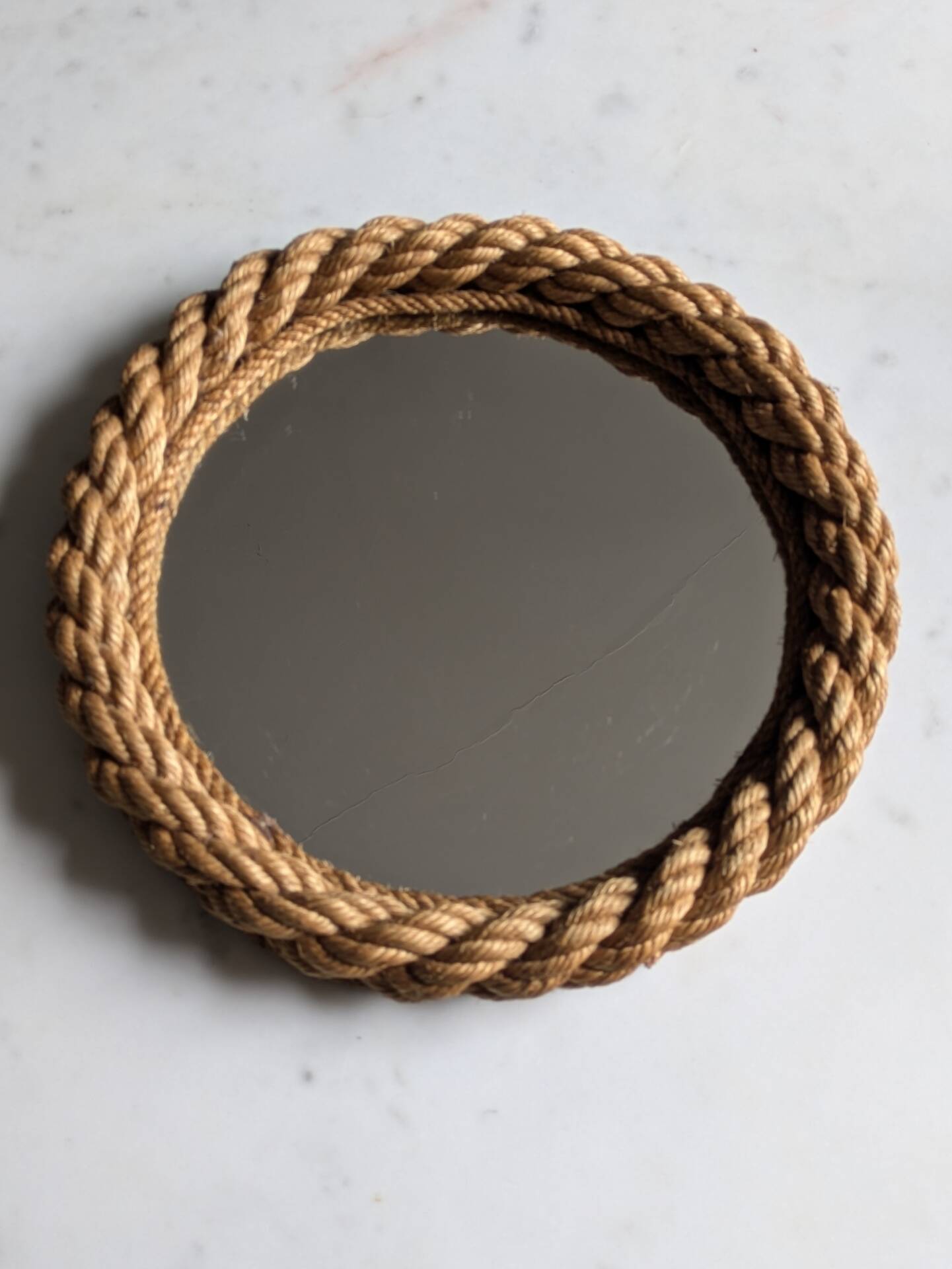 Mid Century Mirror Audoux and Minet