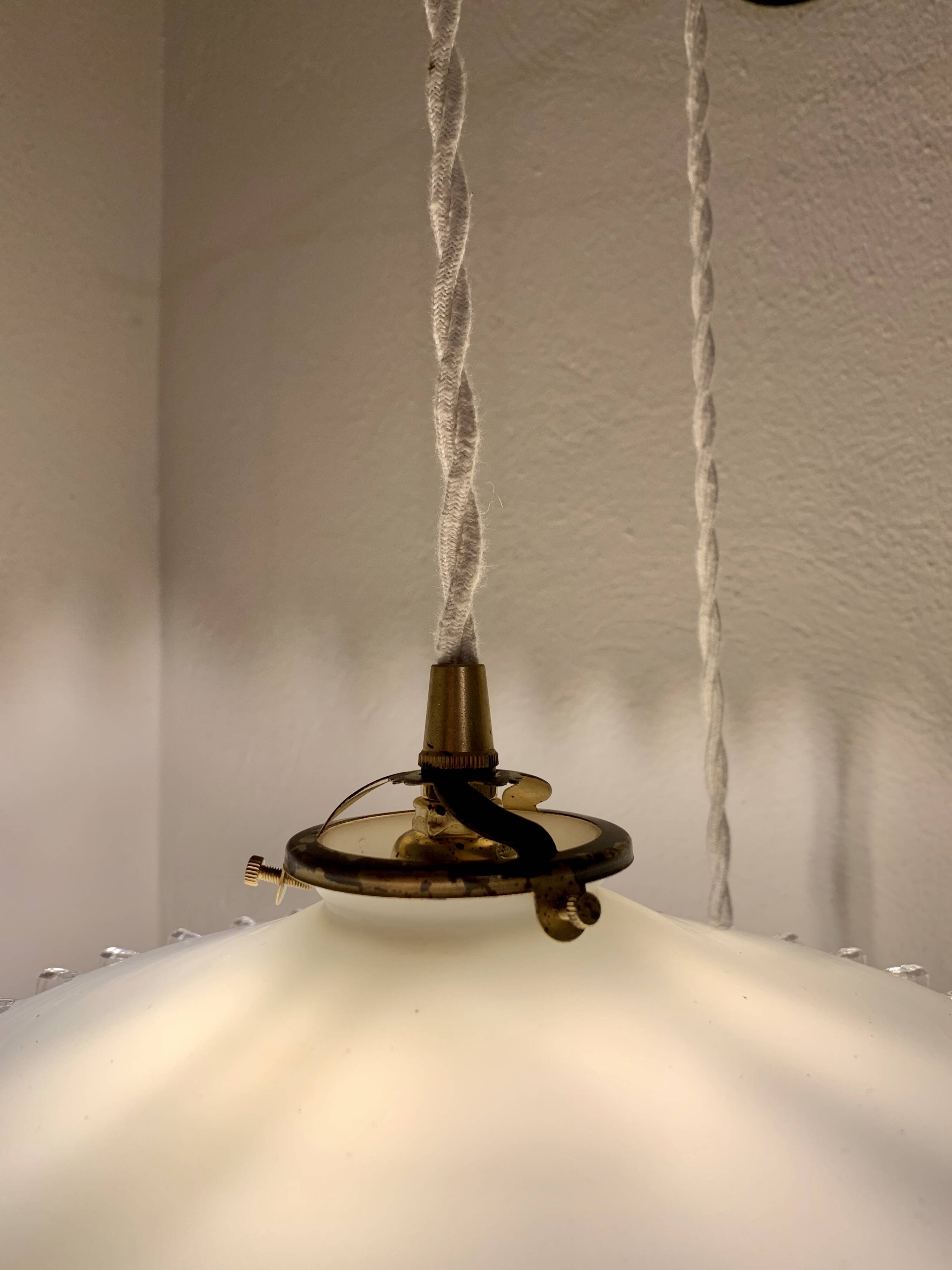 Pairs of bistro opalines 1920 smooth edges